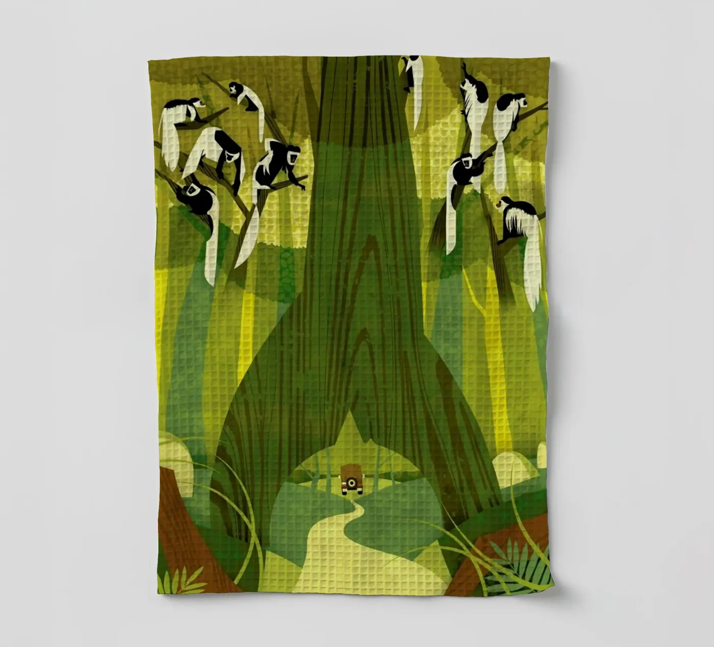 Colobus Monkey torchon de Dieter Braun