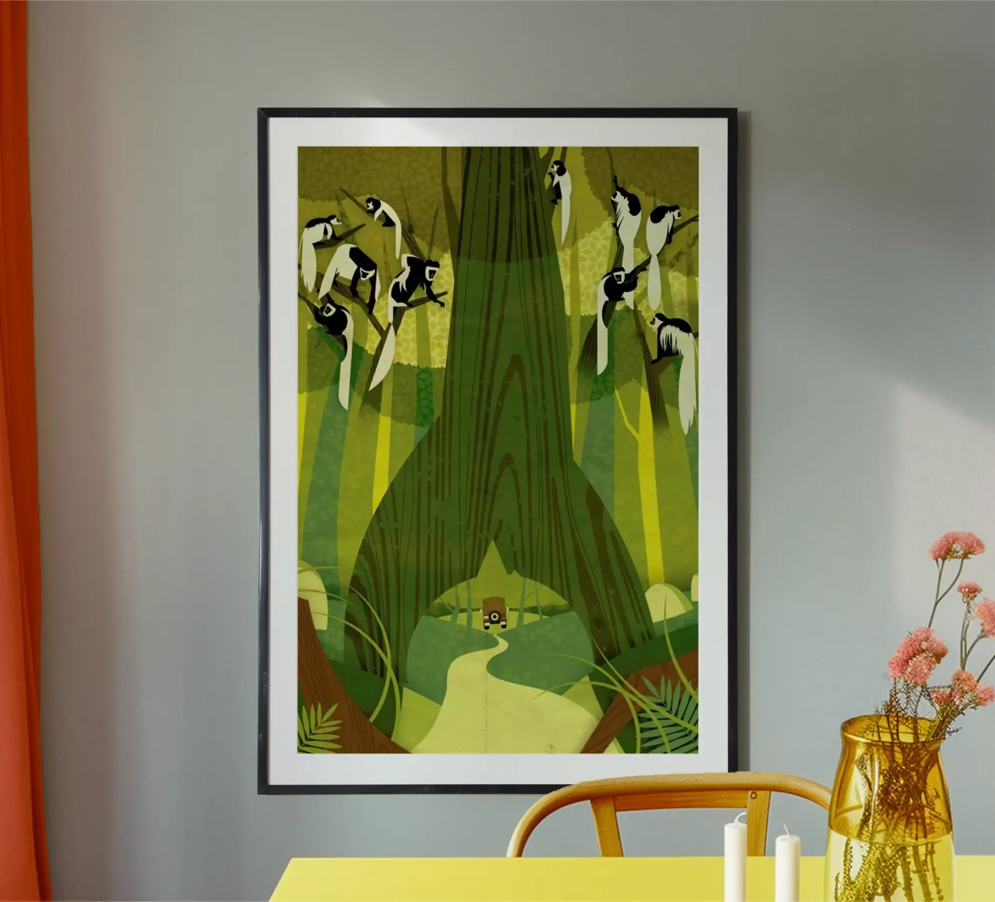 Colobus Monkey poster da Dieter Braun