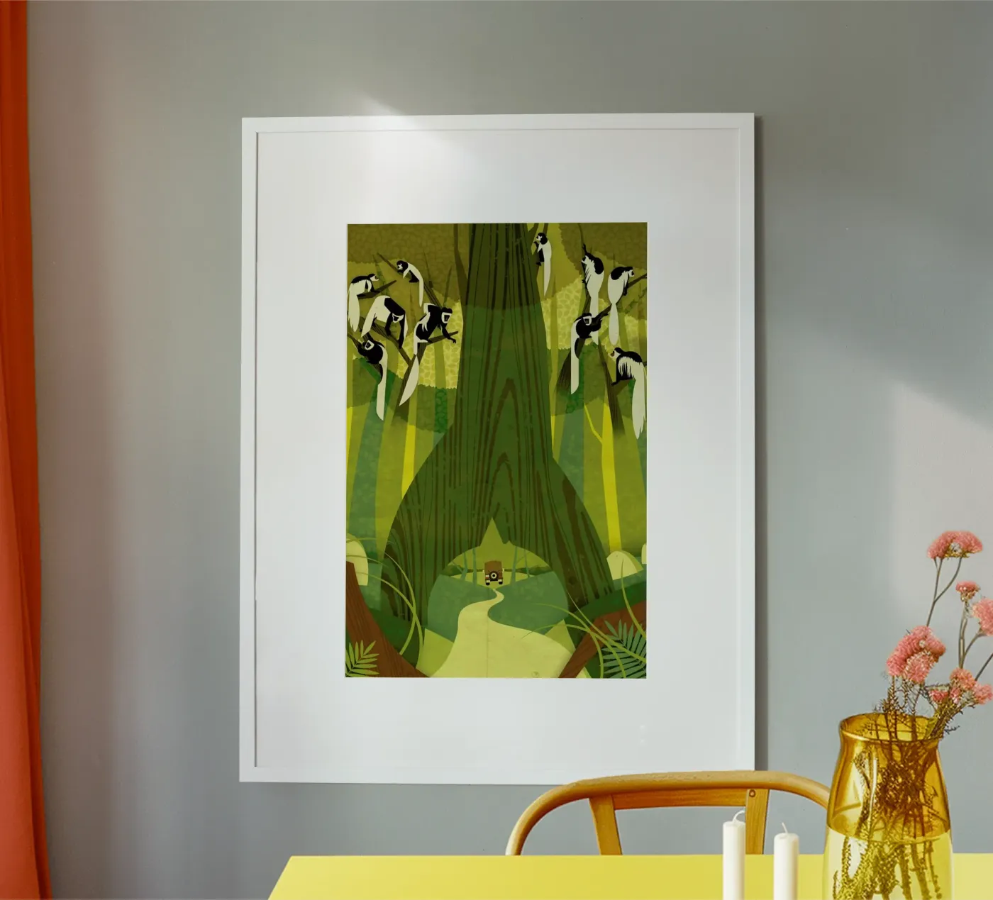 Colobus Monkey poster da Dieter Braun