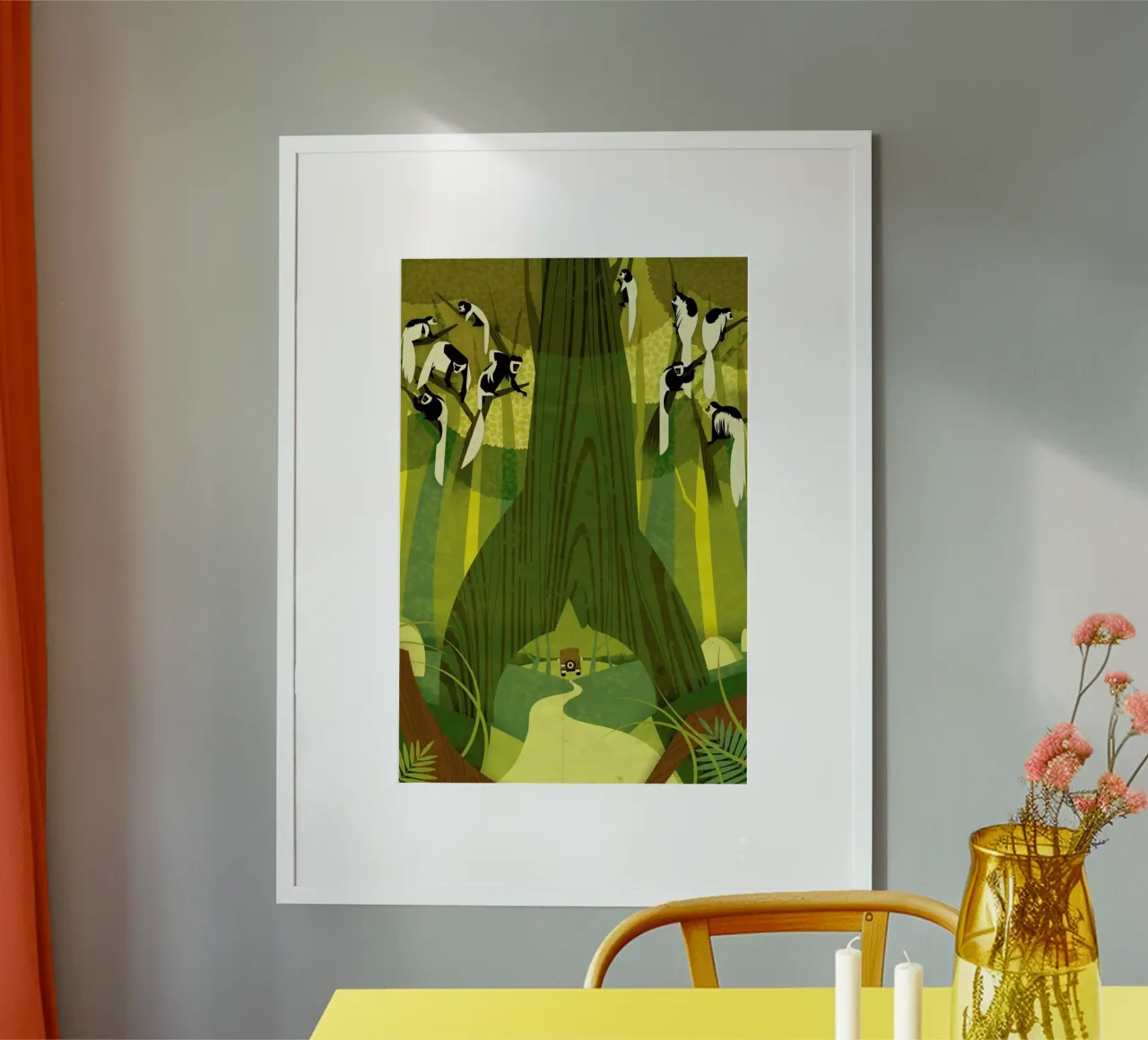 Colobus Monkey poster da Dieter Braun