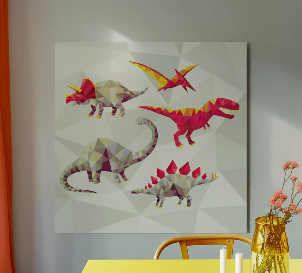 Geo Saurs alluminio dibond da DinoMike