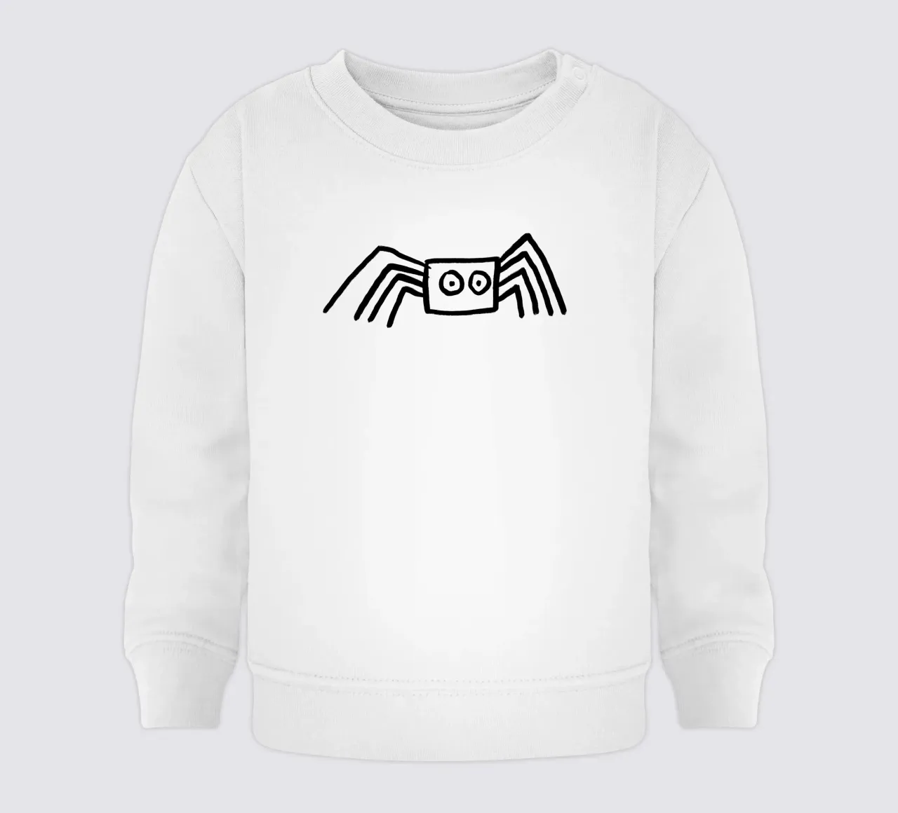 Ragno piccolo felpa neonato da aucontraire