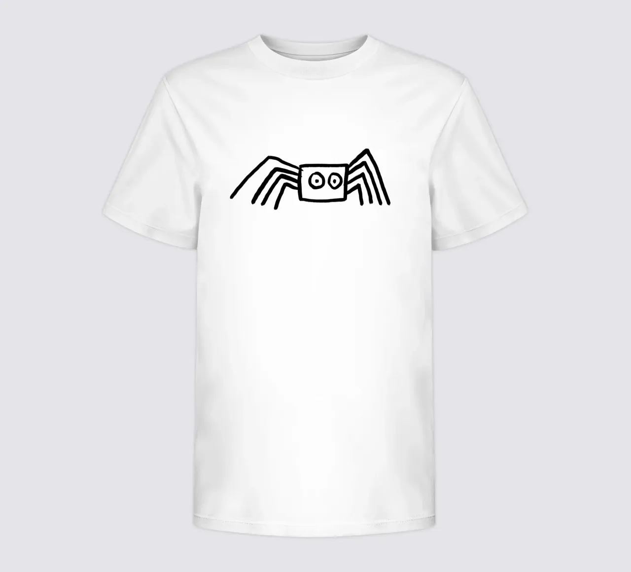 Ragno piccolo t-shirt bambini da aucontraire