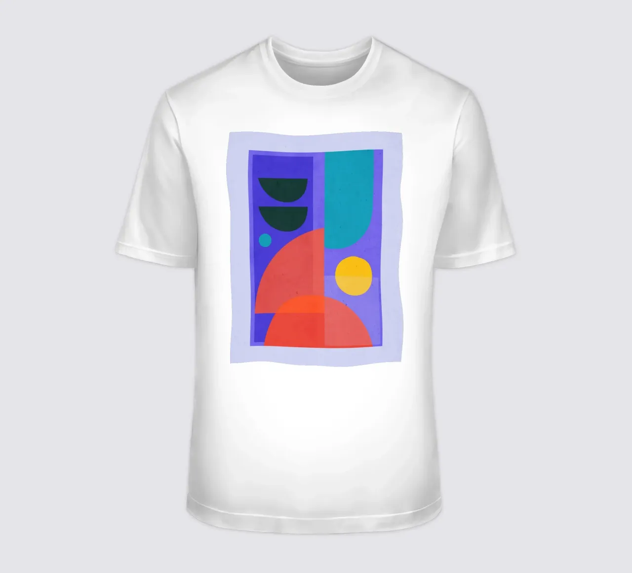 Modern Abstract Minimal Shapes a1 t-shirt by ThingDesign