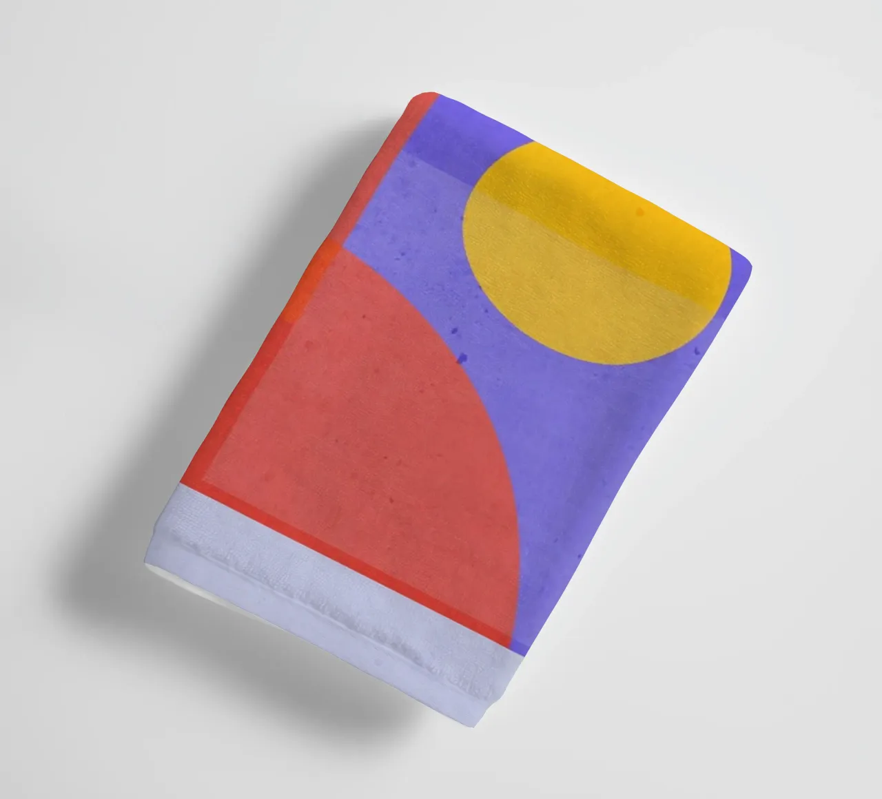 Modern Abstract Minimal Shapes a1 towel by ThingDesign