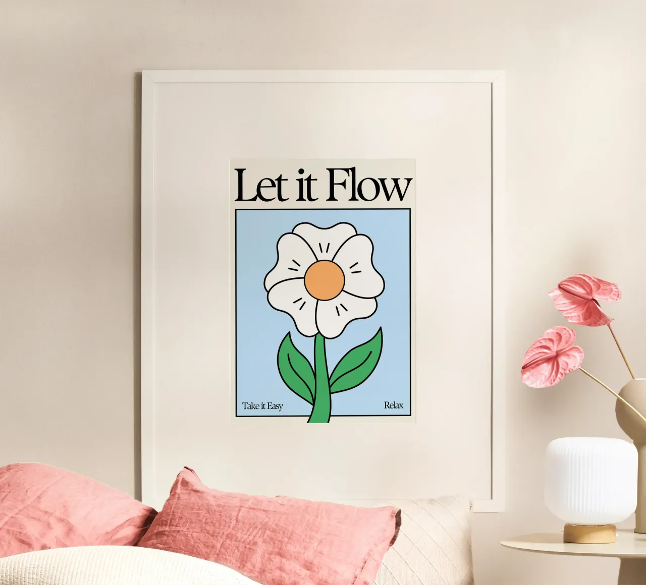 LET IT FLOW poster da Einfach Uebel