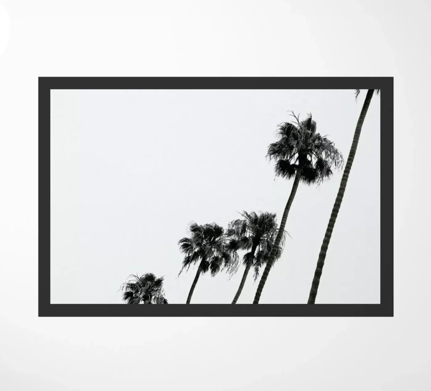 Cali Palms doormat by Shot By Clint