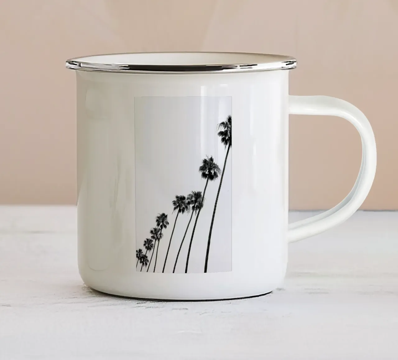 Cali Palms tazza in smalto da Shot By Clint