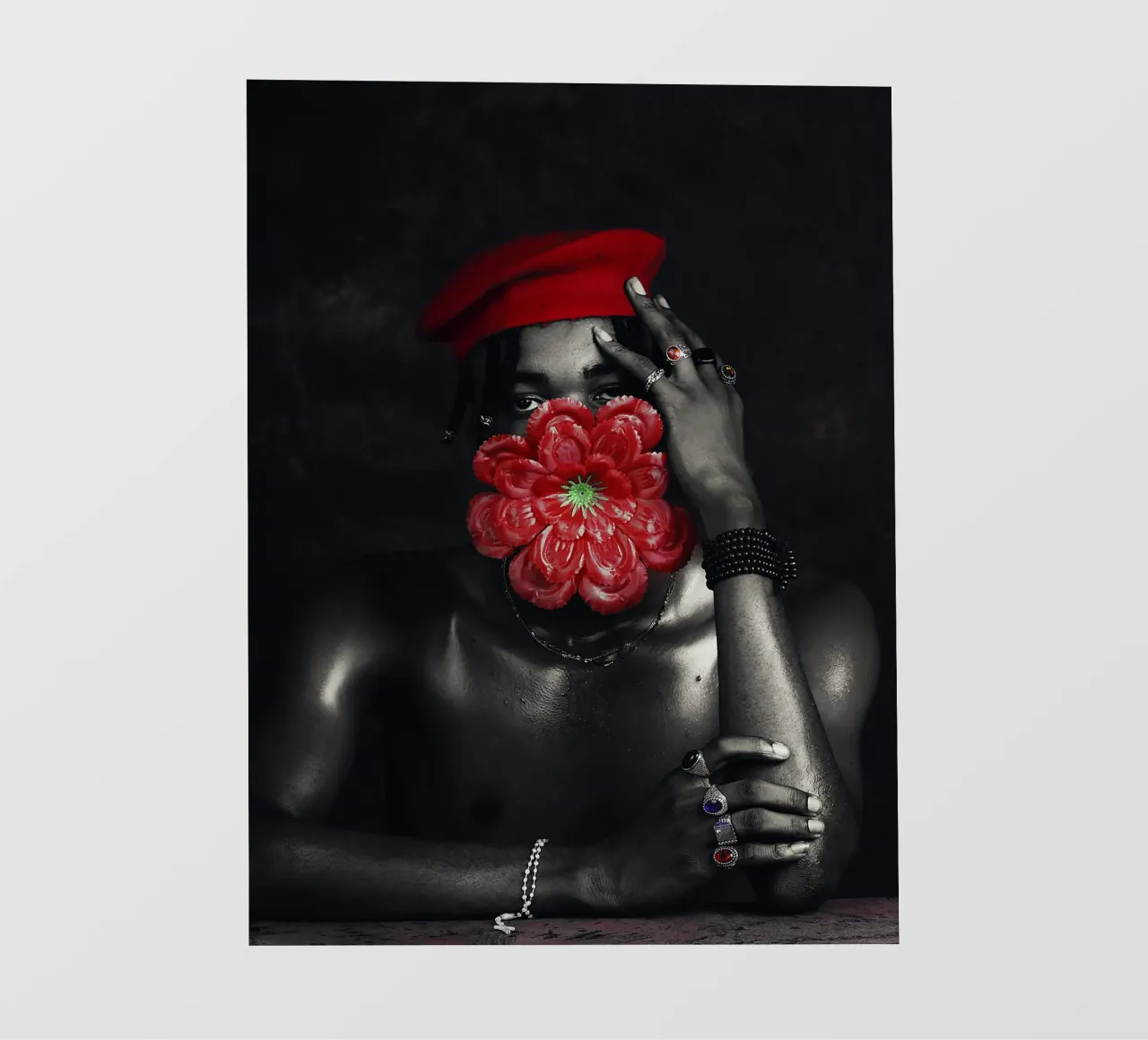 Afro Rhythms pellicola backlit da Mathudace Créas