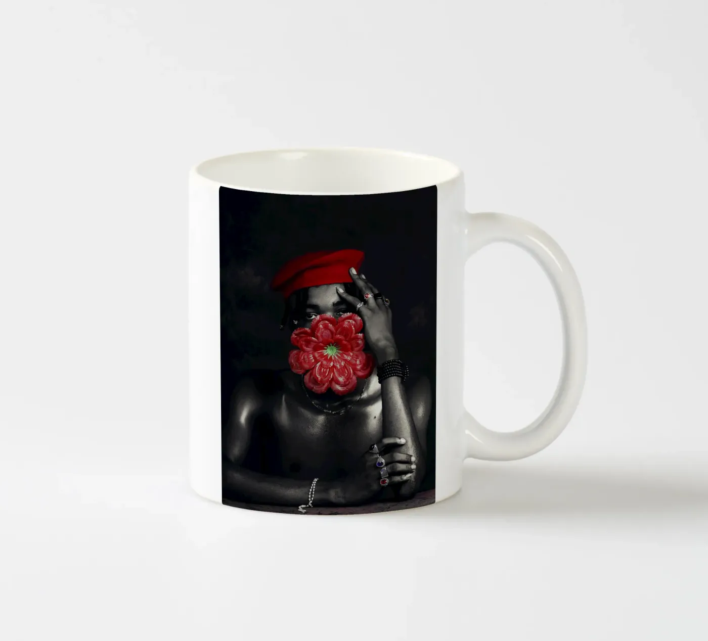 Afro Rhythms ceramic mug by Mathudace Créas