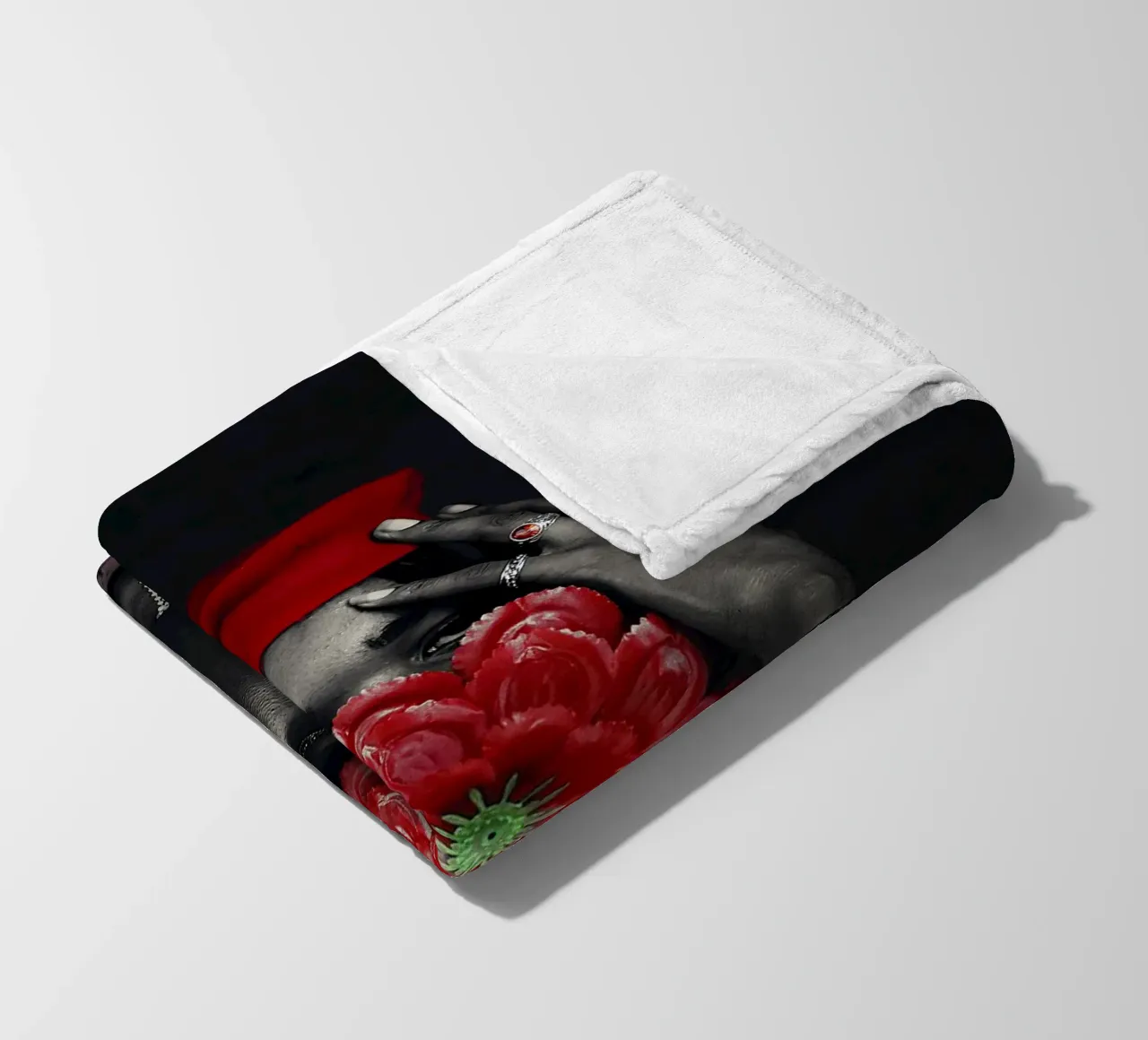 Afro Rhythms fleecedeken van Mathudace Créas