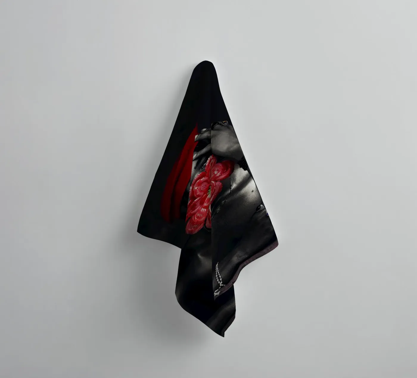 Afro Rhythms badhanddoek van Mathudace Créas