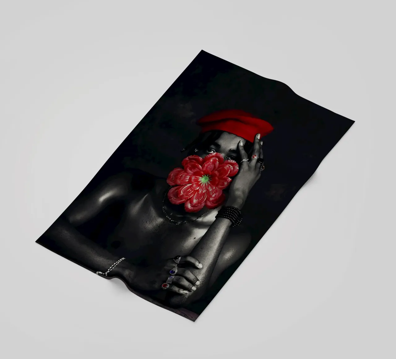 Afro Rhythms telo mare da Mathudace Créas