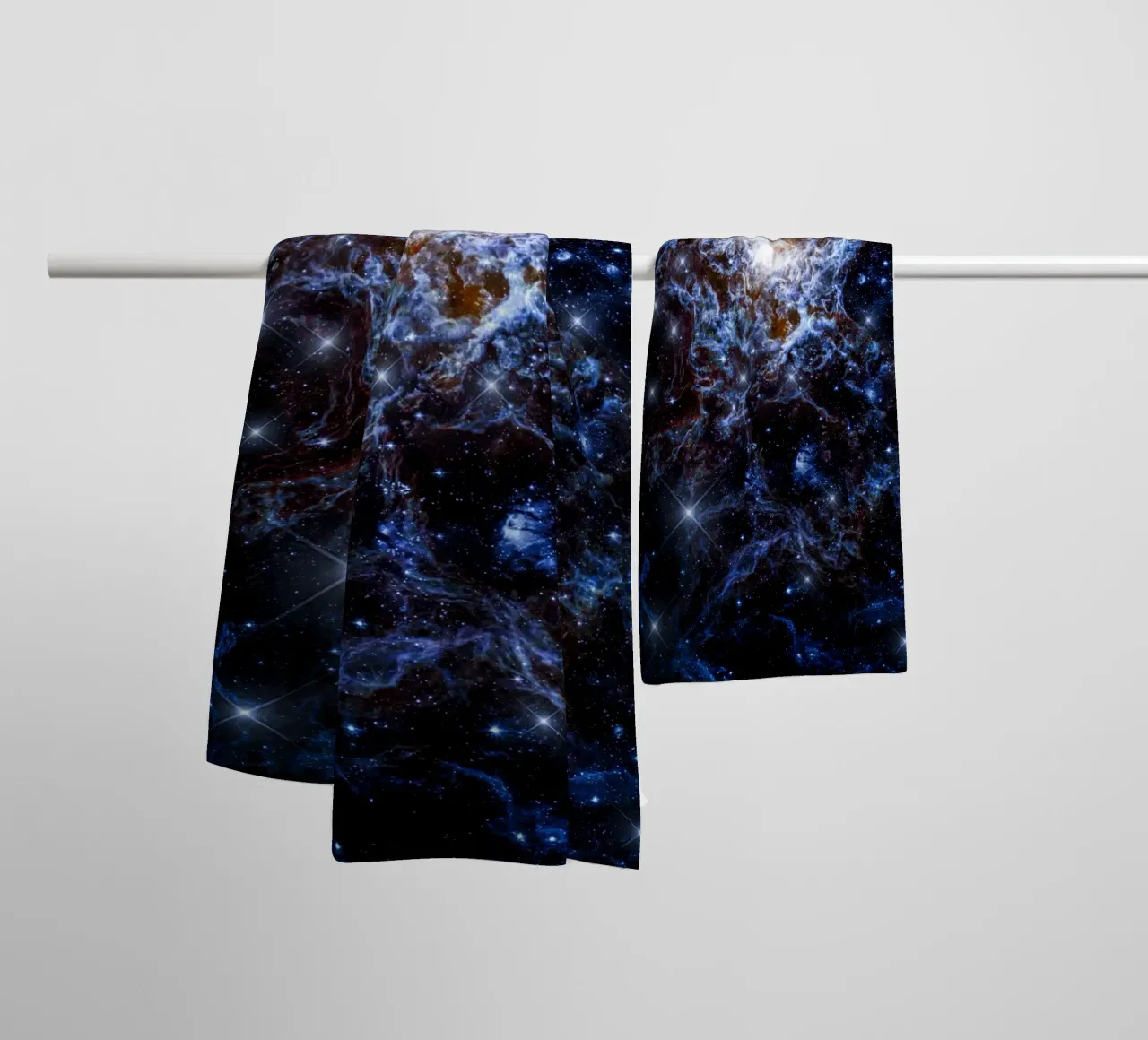 Nebulosity asciugamano da bagno da Stellar Dream Art