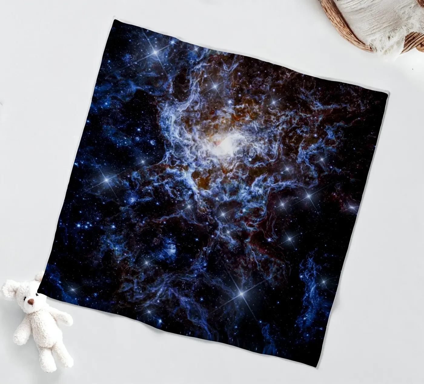 Nebulosity Fleecedecke von Stellar Dream Art