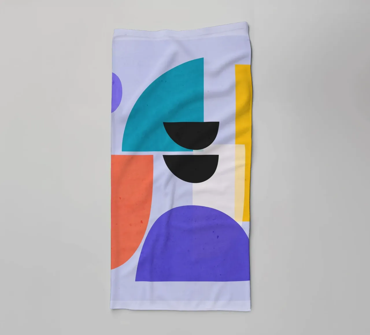 Modern Abstract Minimal Shapes a2 towel by ThingDesign