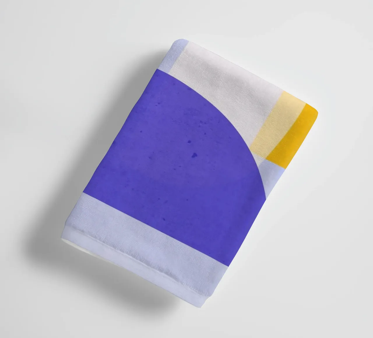 Modern Abstract Minimal Shapes a2 towel by ThingDesign