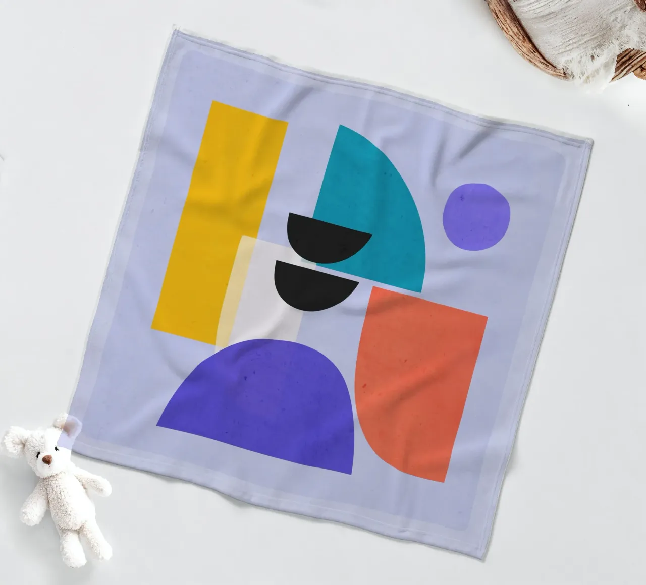 Forme astratte moderne e minimali a2 coperta in pile da ThingDesign