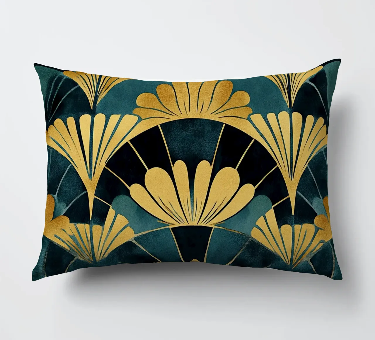 Art Deco "Luxe in Every Line" cuscino da Nikis Art Studio