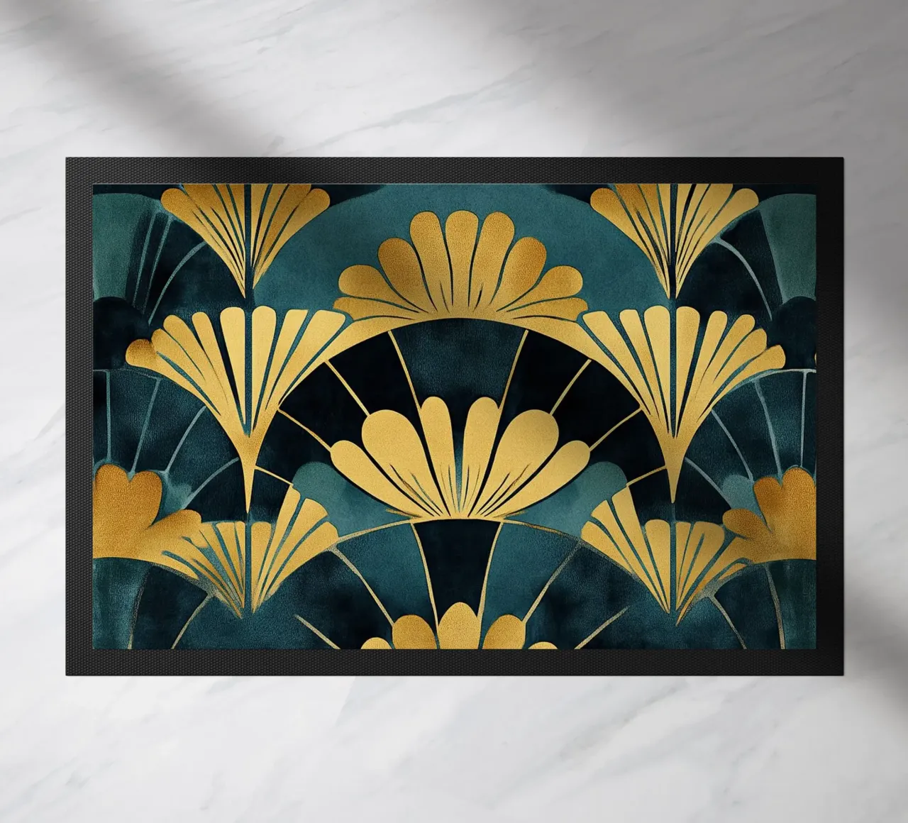Art Deco "Luxe in Every Line" zerbino da Nikis Art Studio
