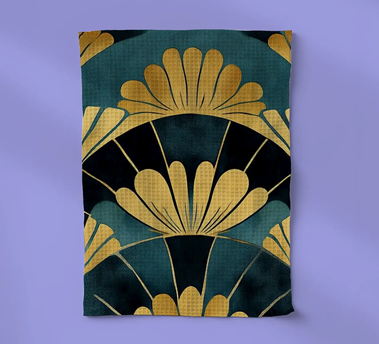Art Deco "Luxe in Every Line" canovaccio da cucina da Nikis Art Studio
