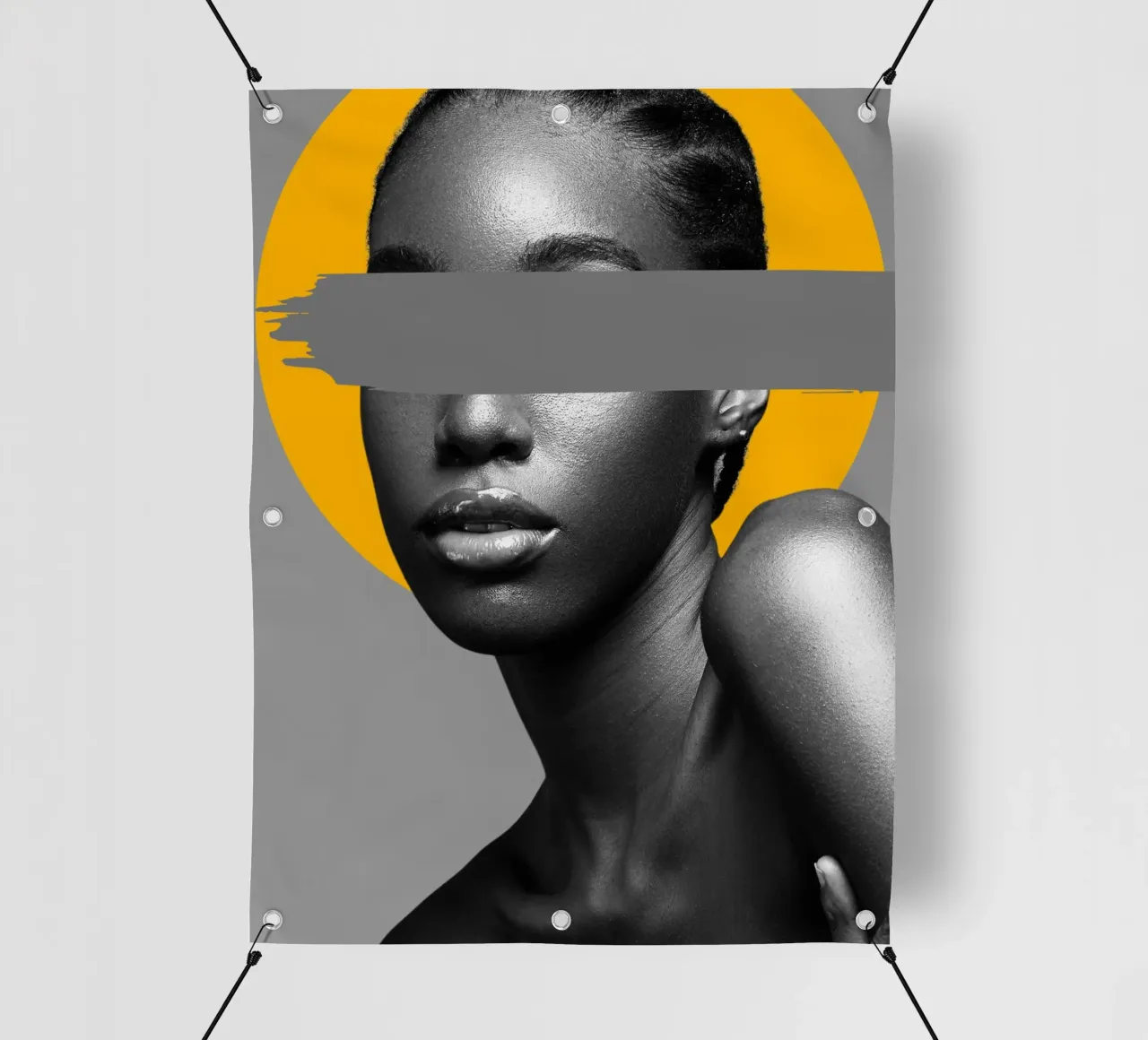 Afro Vibes telo in pvc da Mathudace Créas