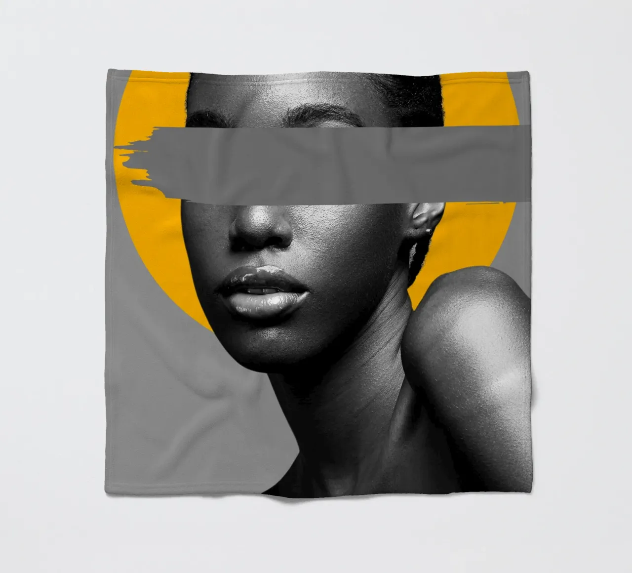 Afro Vibes coperta in pile da Mathudace Créas