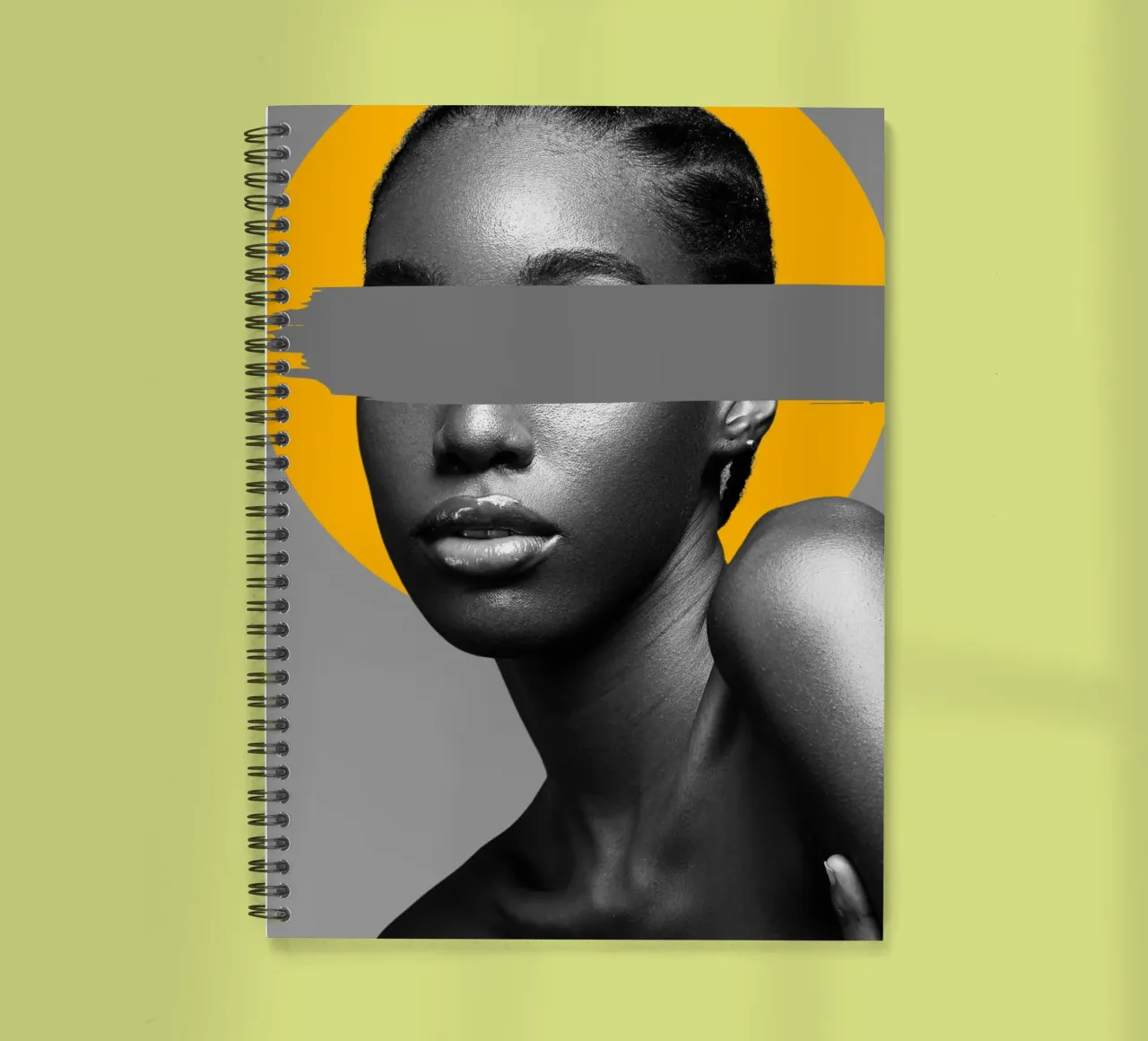 Afro Vibes spiral notebook by Mathudace Créas