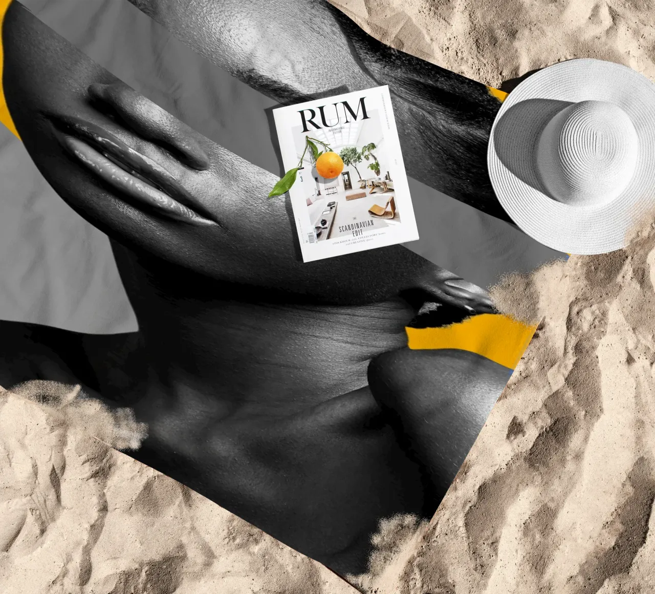 Afro Vibes telo mare da Mathudace Créas