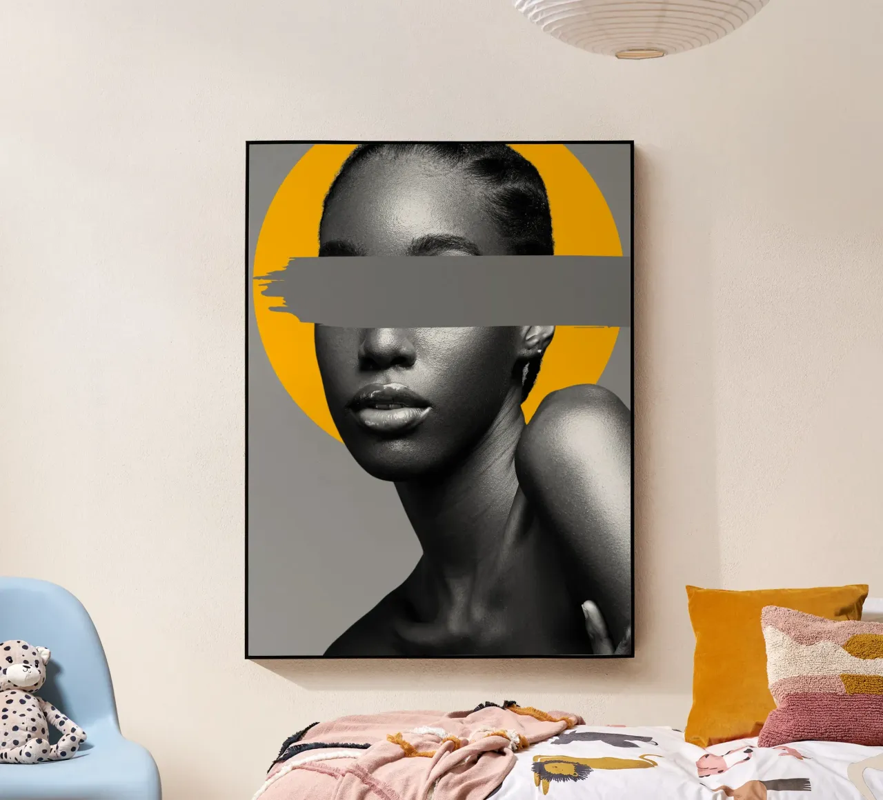 Afro Vibes plexiglass da Mathudace Créas