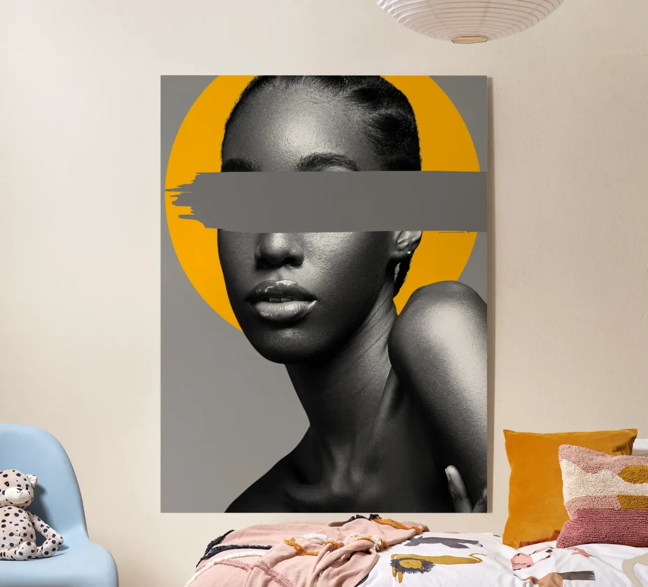 Afro Vibes plexiglass da Mathudace Créas