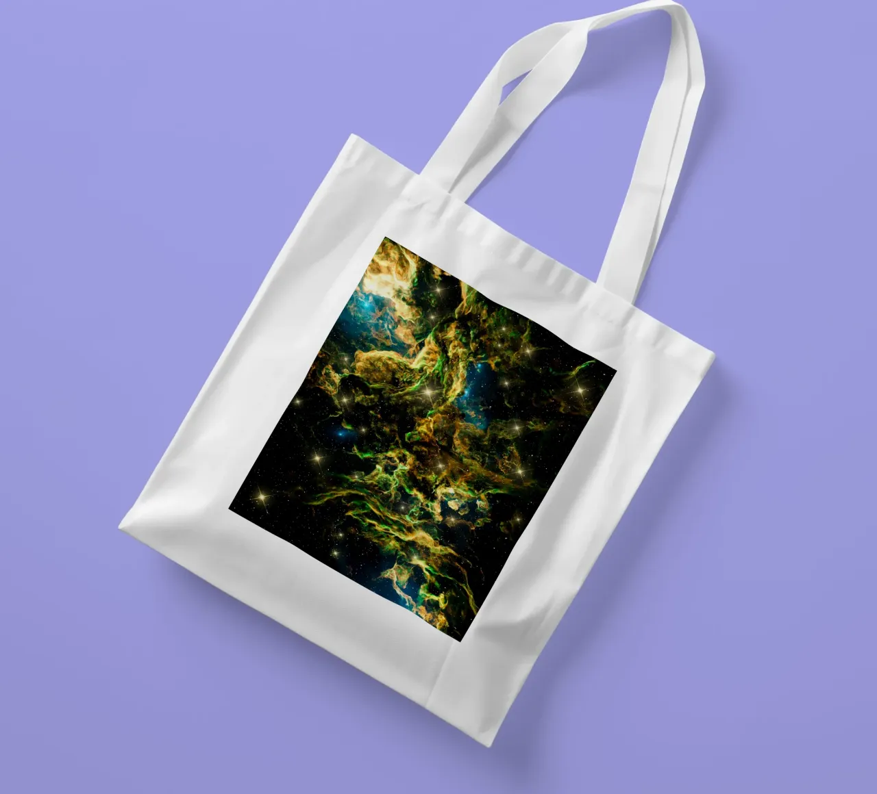 Voidscape borsa in juta da Stellar Dream Art