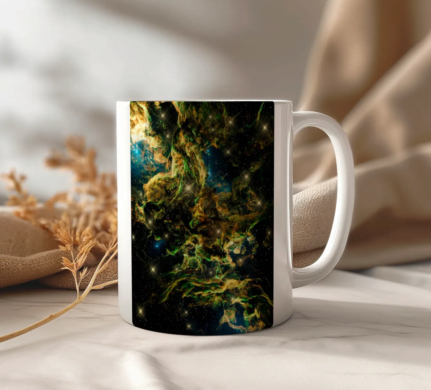 Voidscape ceramic mug by Stellar Dream Art