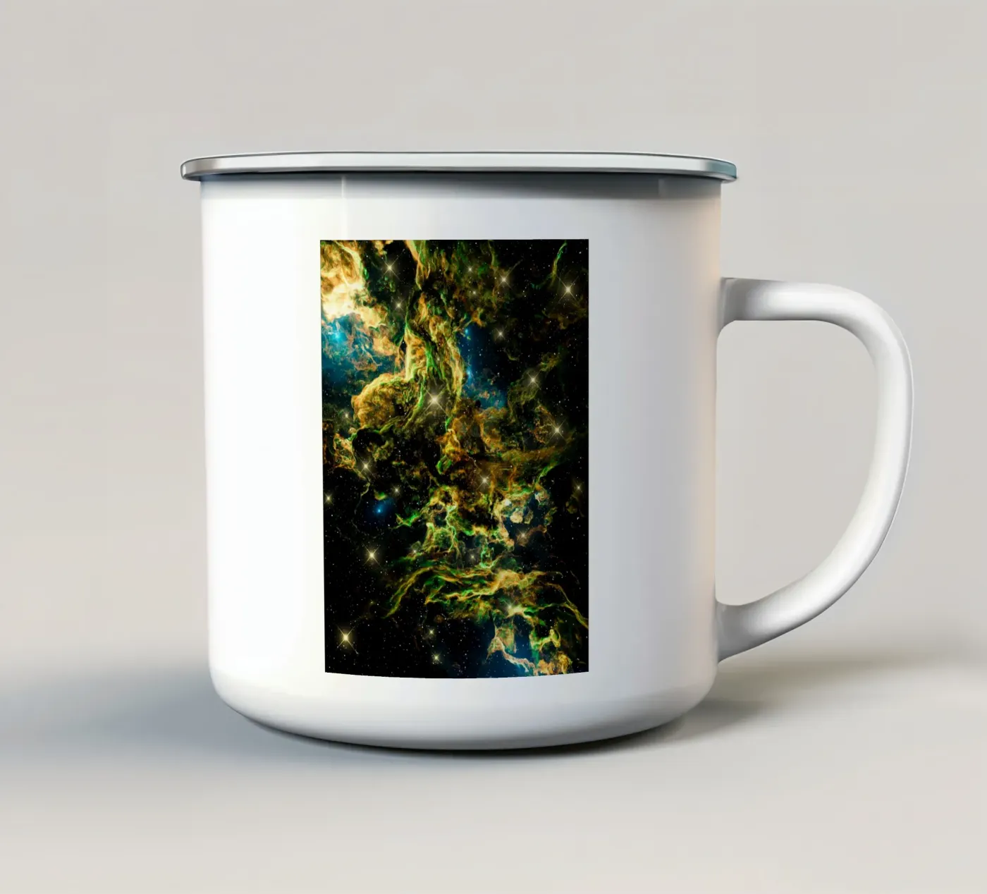 Voidscape emaille mok van Stellar Dream Art