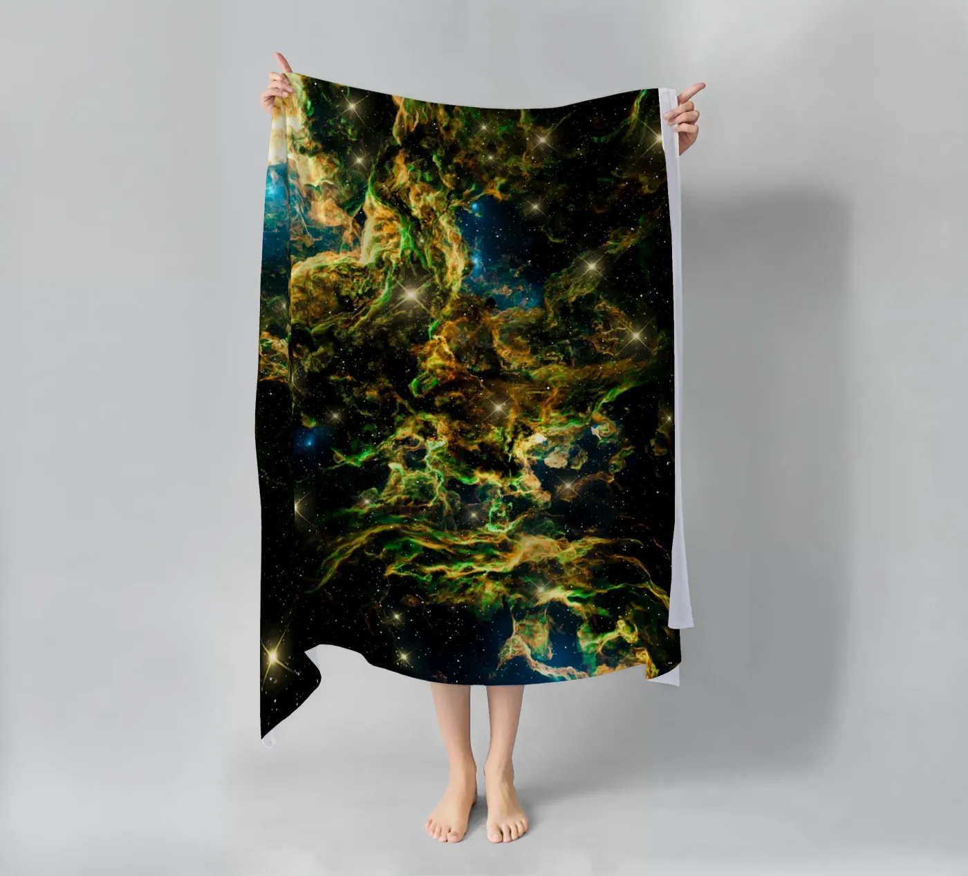 Voidscape strandhanddoek van Stellar Dream Art