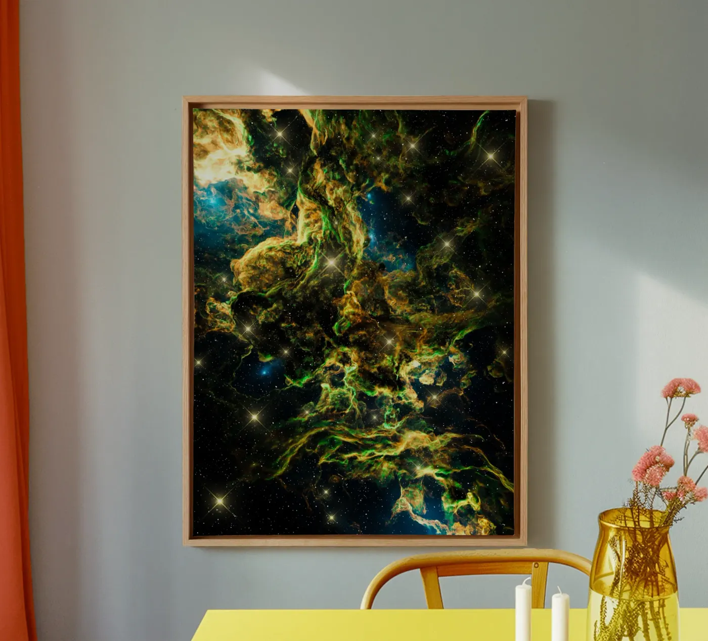 Voidscape canvas van Stellar Dream Art