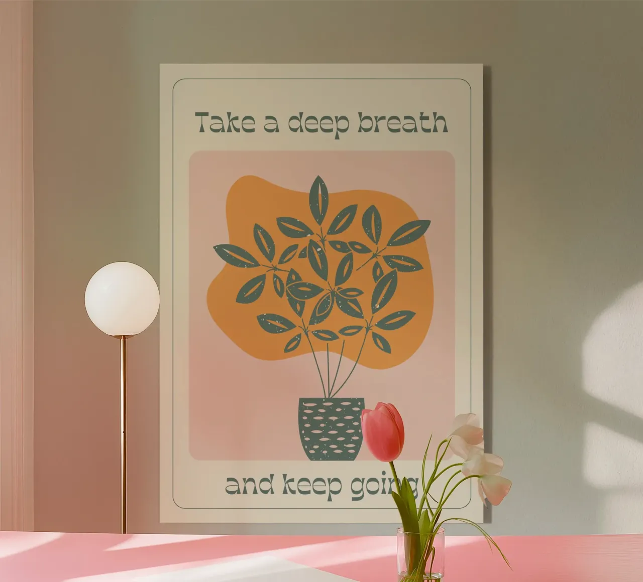 TAKE A DEEP BREATH plexiglass da Einfach Uebel