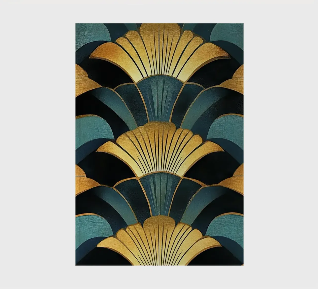 Art Deco notebook by Nikis Art Studio