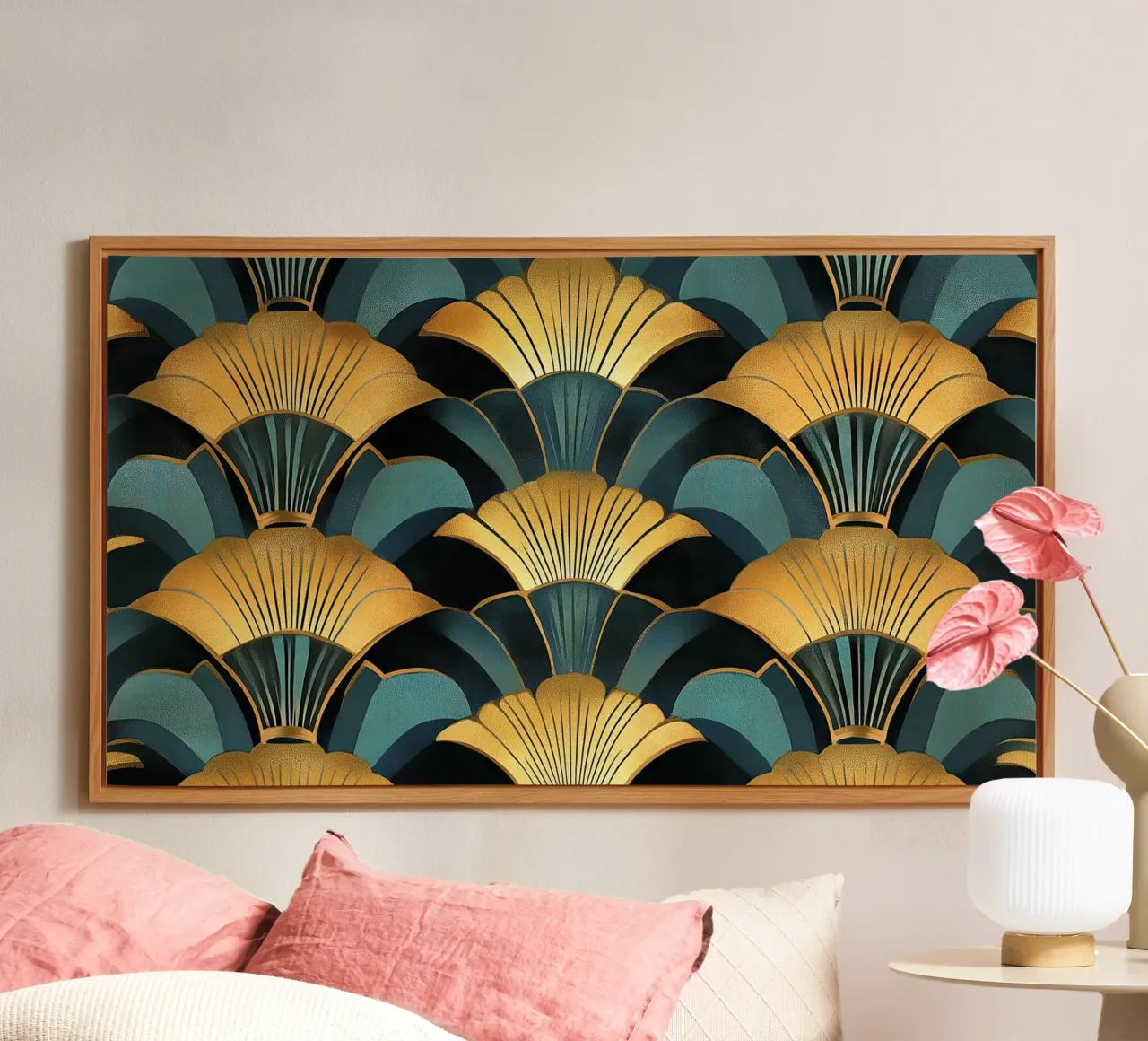 Art Deco forex plate by Nikis Art Studio