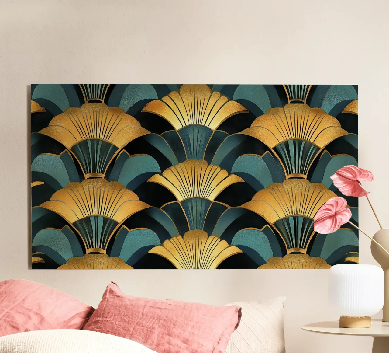 Art Deco forex plate by Nikis Art Studio