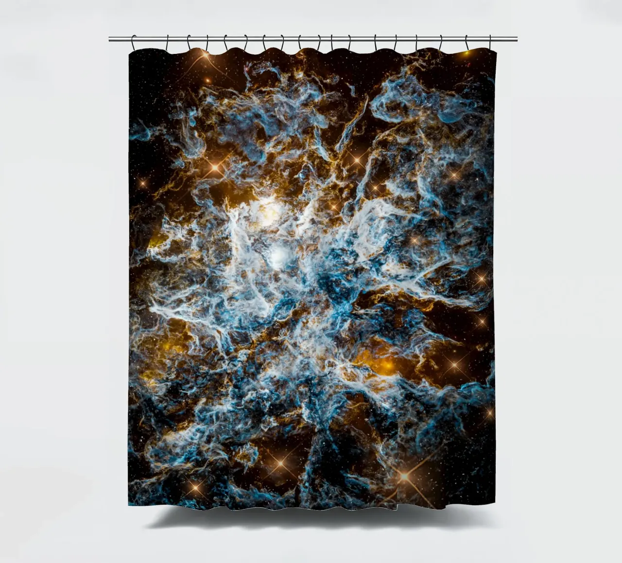SpectraNova shower curtain by Stellar Dream Art