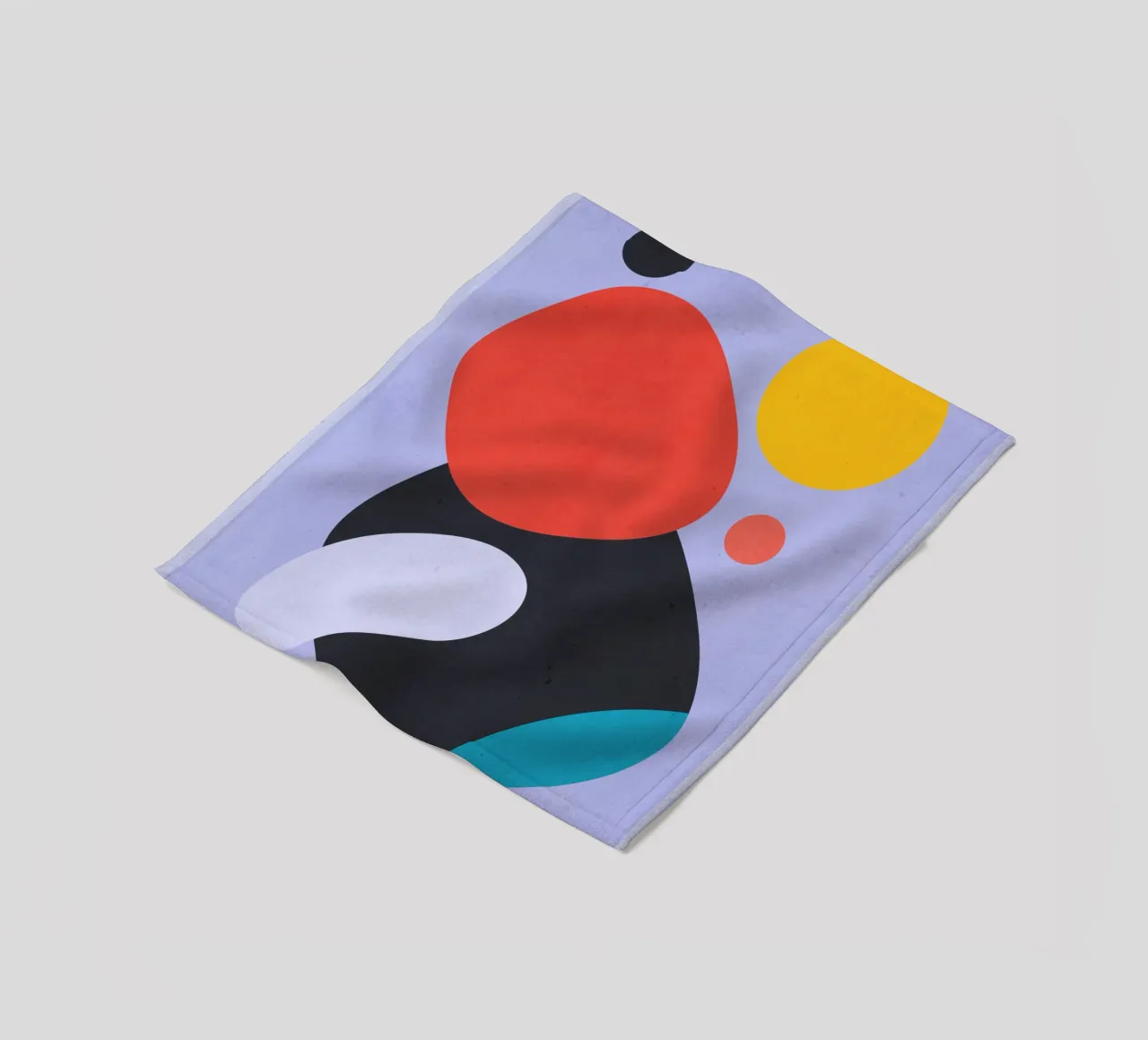 Forme astratte moderne e minimali a3 coperta in pile da ThingDesign