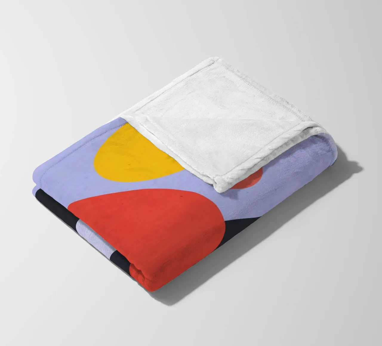 Forme astratte moderne e minimali a3 coperta in pile da ThingDesign