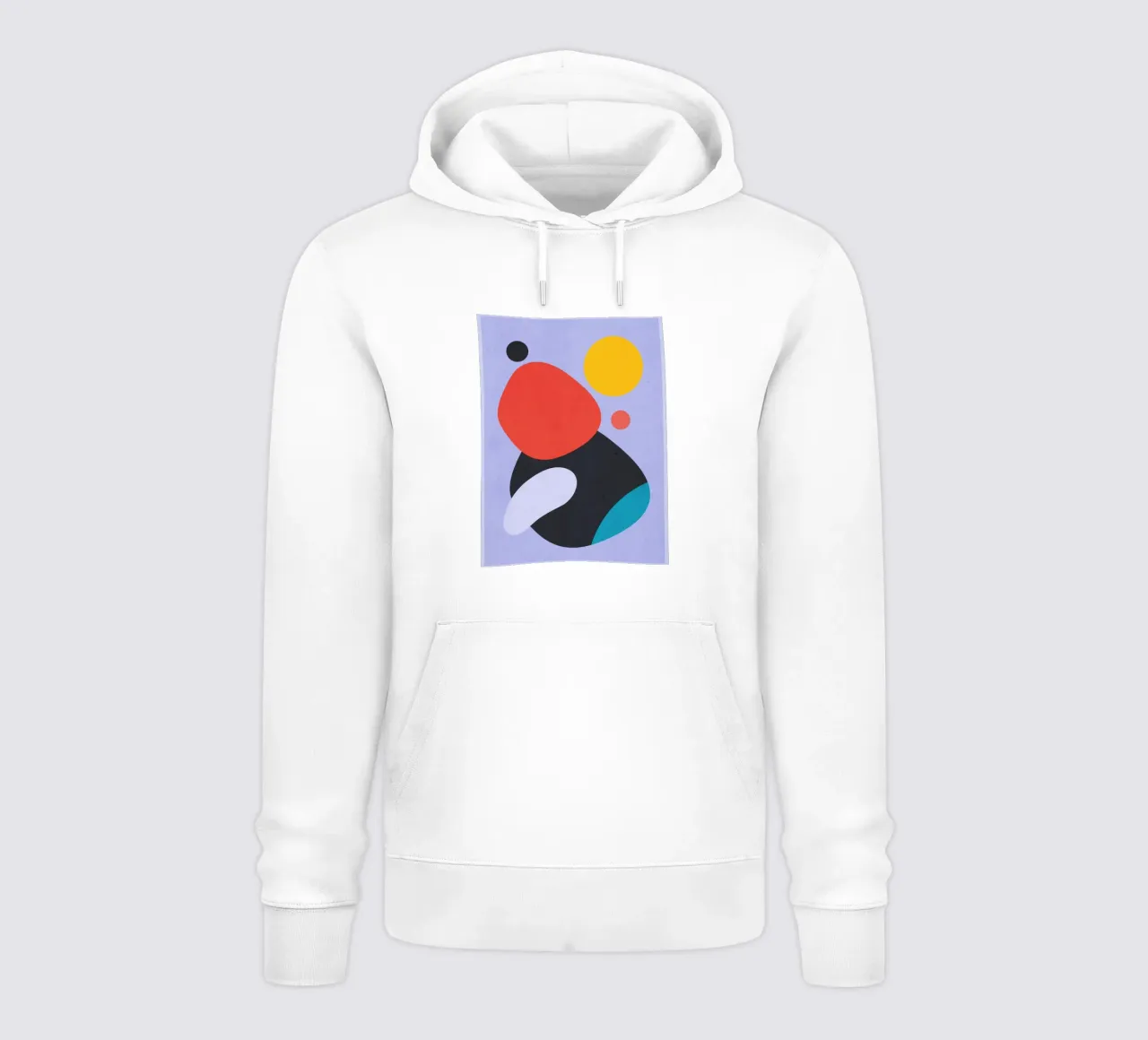 Formas modernas, abstractas y mínimas a3 sudadera con capucha de ThingDesign