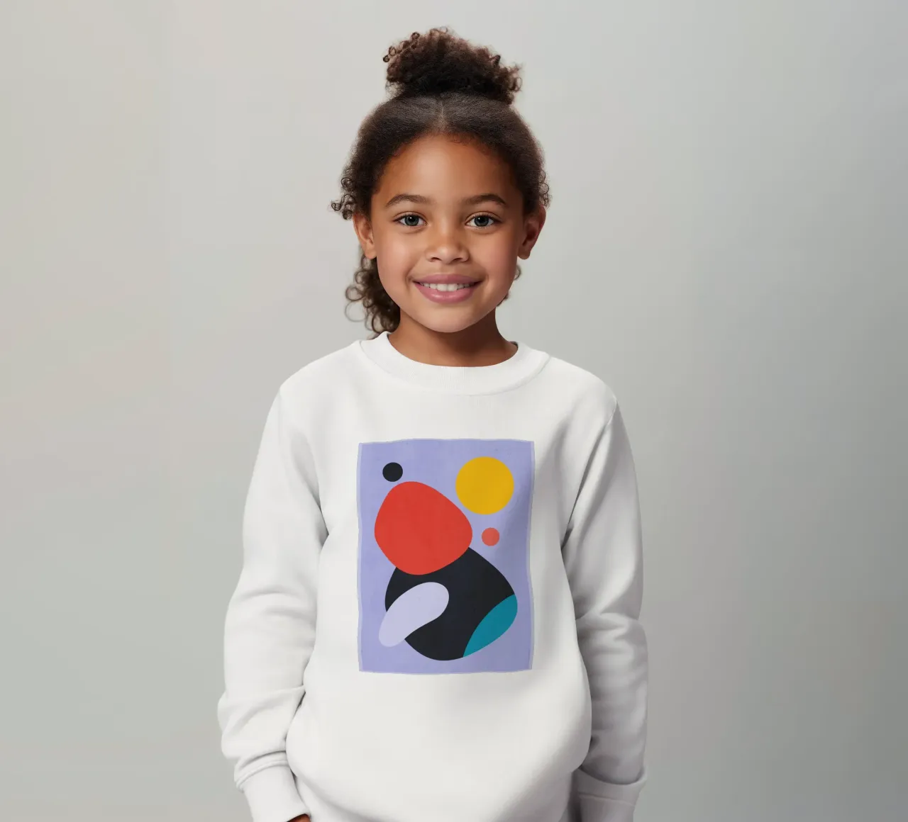 Forme astratte moderne e minimali a3 felpa bambino da ThingDesign