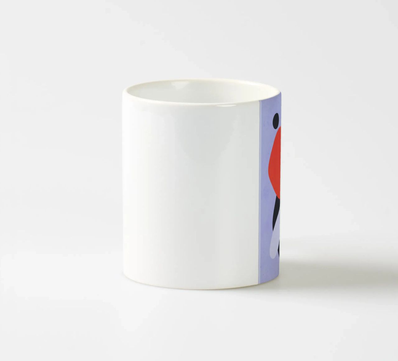 Forme astratte moderne e minimali a3 tazza in ceramica da ThingDesign