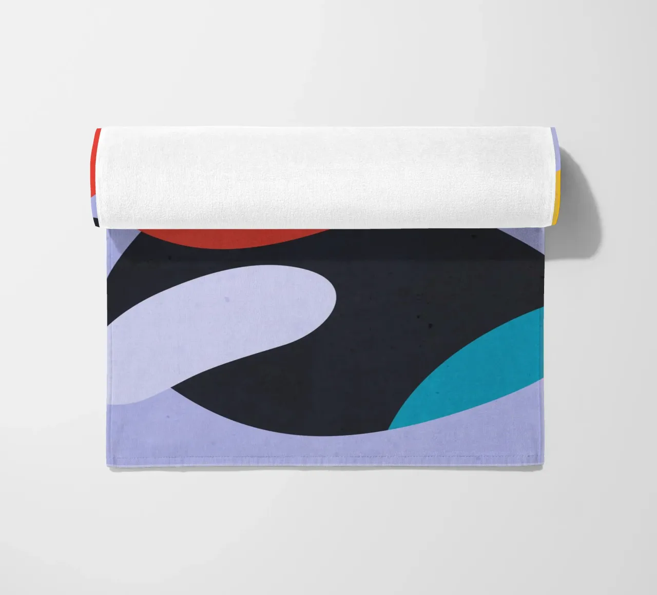 Formas modernas, abstractas y mínimas a3 toalla de playa de ThingDesign