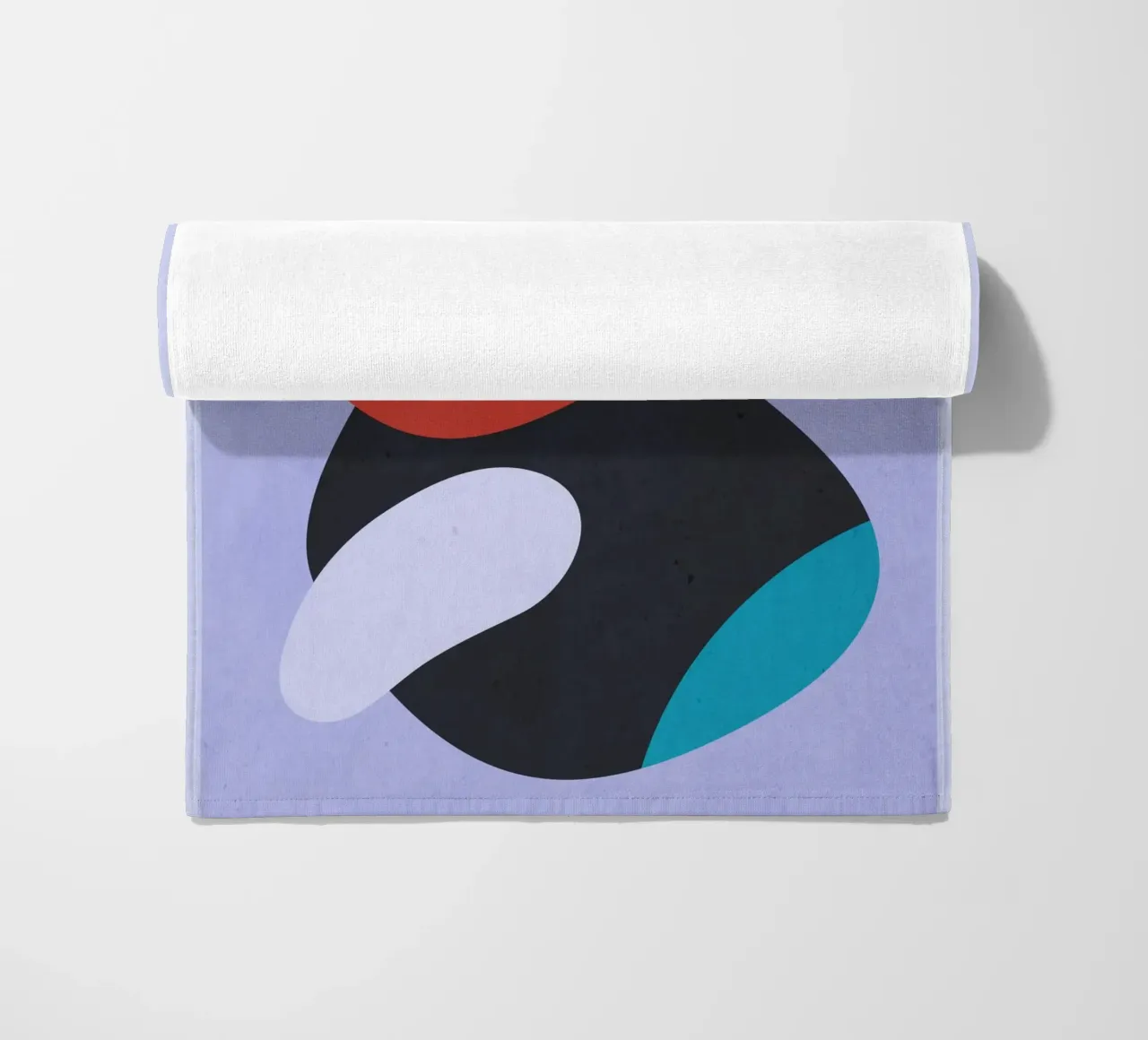 Formas modernas, abstractas y mínimas a3 toalla de playa de ThingDesign
