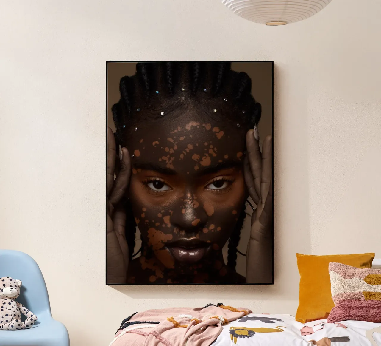 Afro Rhapsody plexiglass da Mathudace Créas