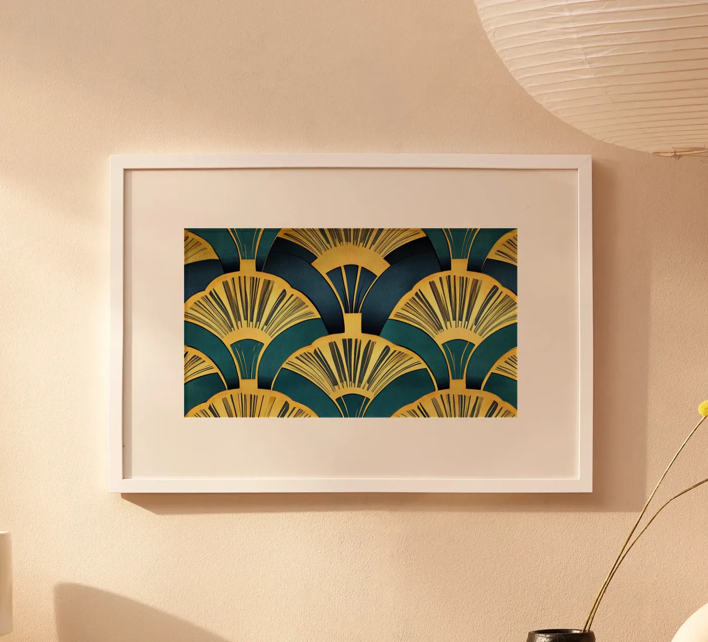 Art Deco poster by Nikis Art Studio